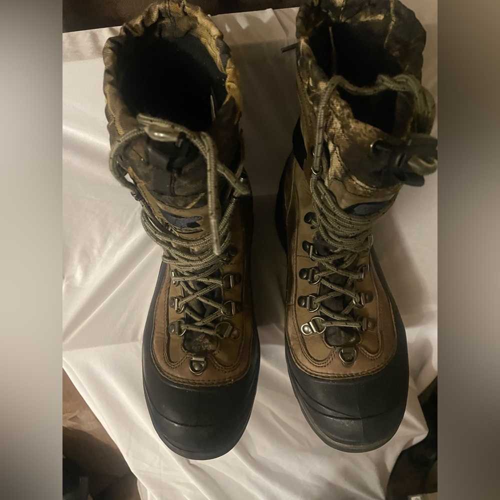 SOREL Camouflage Lace-Up Boots